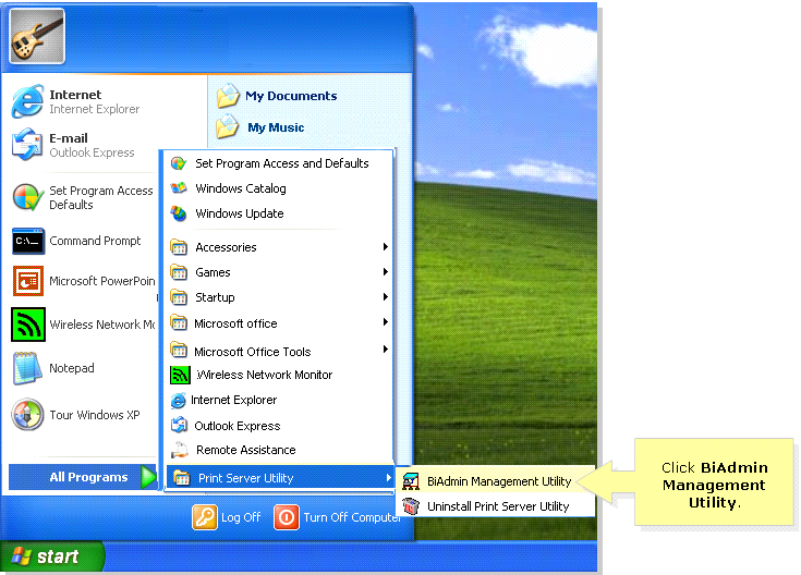 Using the PSUS4 Bi-Admin Utility