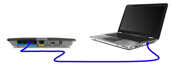 how to connect to internet using ethernet cable on laptops