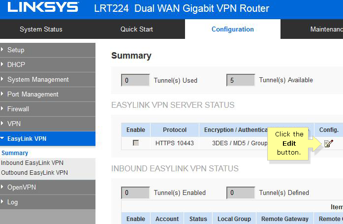 Linksys Official Support - Configuration du routeur LRT2x4 et