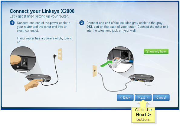 Linksys Wireless Router Setup